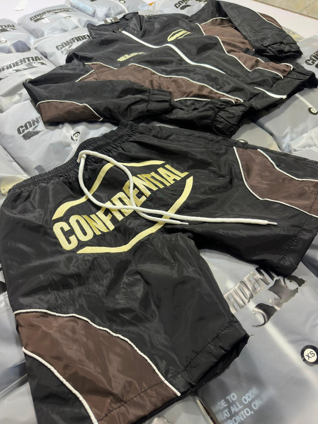 BROWN COCO TRACKSUIT