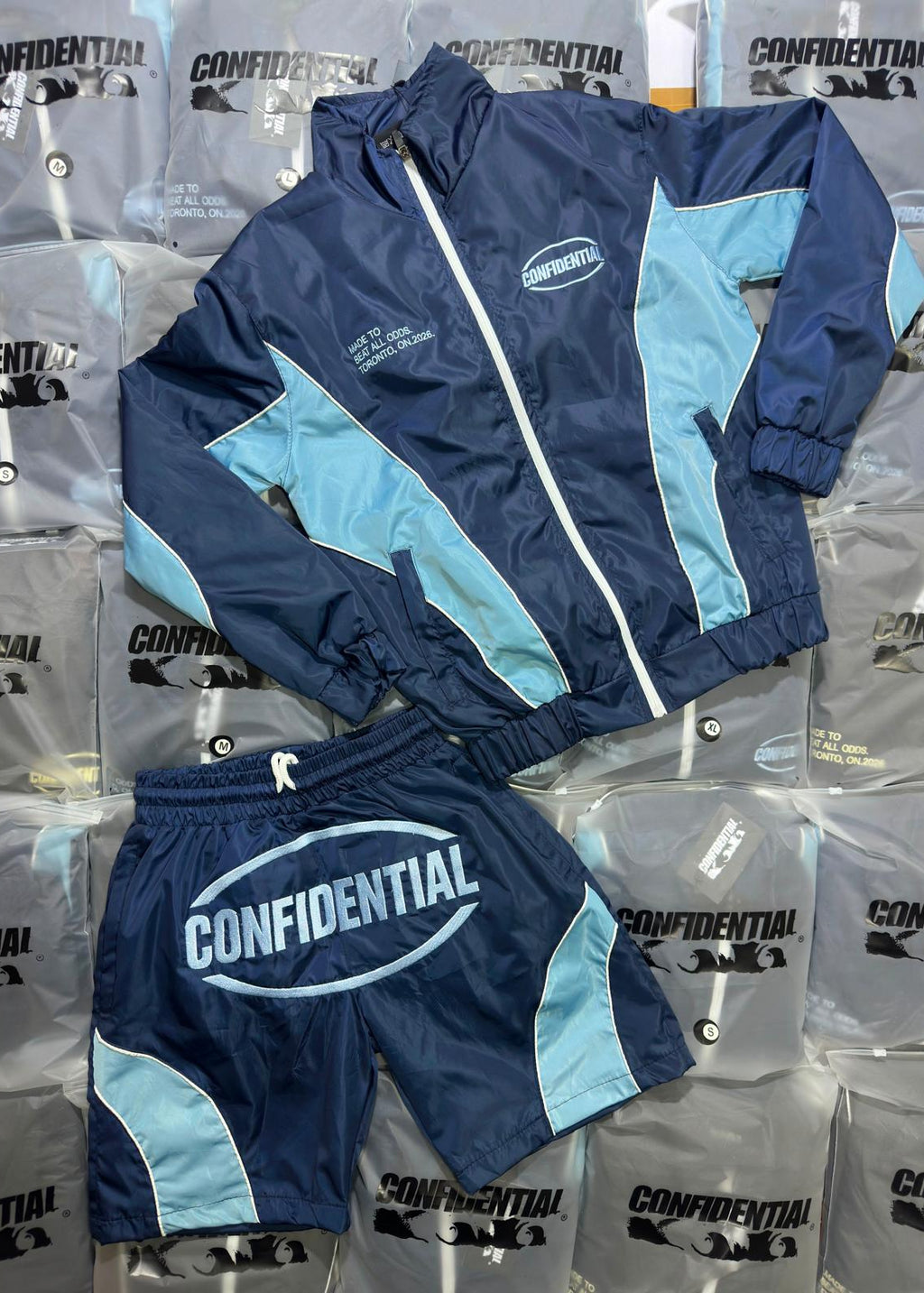OCEAN BLUE TRACKSUIT